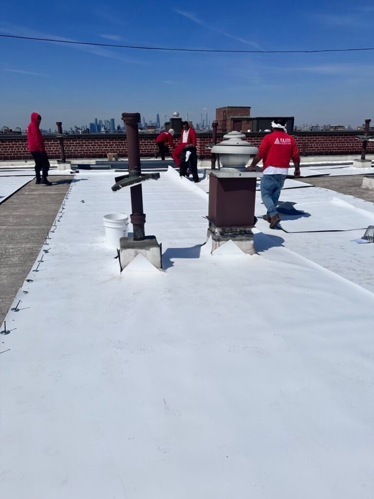 Commercial roofing Suffolk County TPO installation