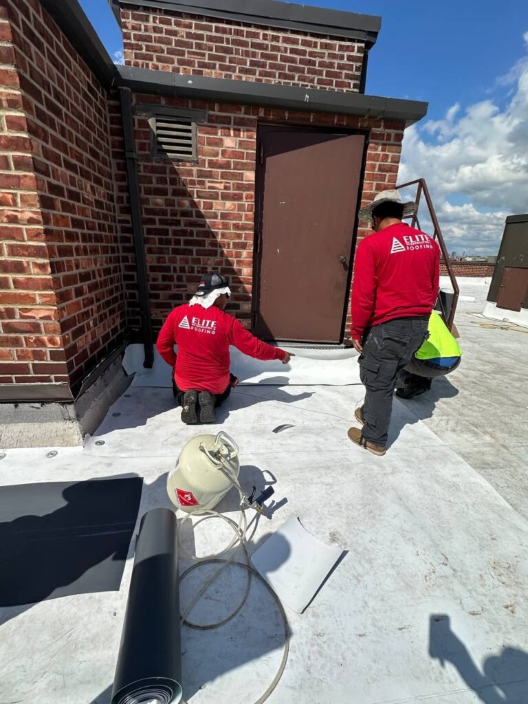 Commercial roofing Suffolk County flat roof repair