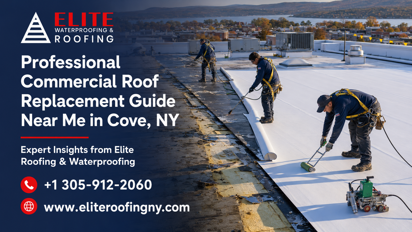 Professional commercial roof replacement guide
