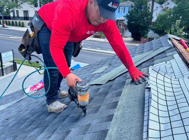 residential roof repair on Queens home , NYC